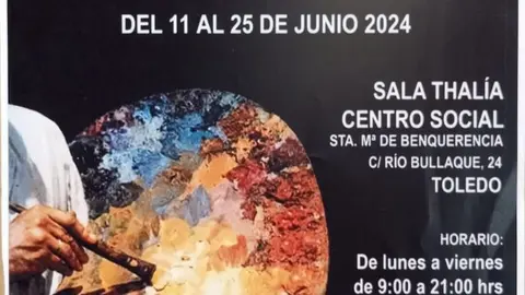 Cultura Arte. Asociación Cultural de Artistas de Toledo. XIV Exposición colectiva. Del 11 al 25 de junio de 2024