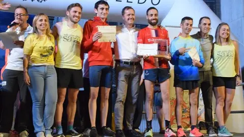 Pódium entrega de premios