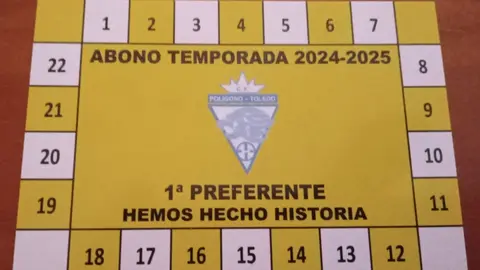 Abono temporada 2024/25