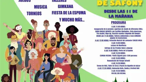 Cartel xix dia del vecino