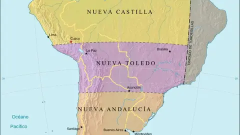 Gobernaciones españolas en América del Sur (1534-1539)