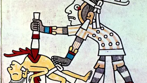 Sacrificios humanos realizados por los Mexicas