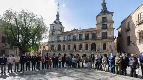 Minuto de silencio por las victimas de la DANA