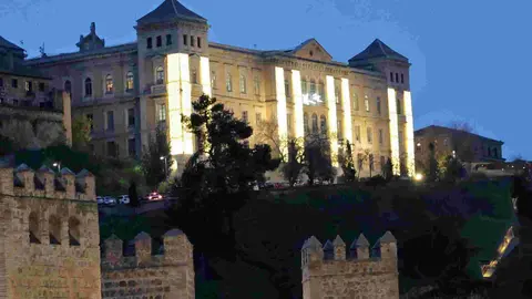 iluminacion navideña Diputacion de Toledo