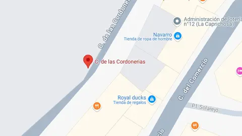 corte calle cordoneras