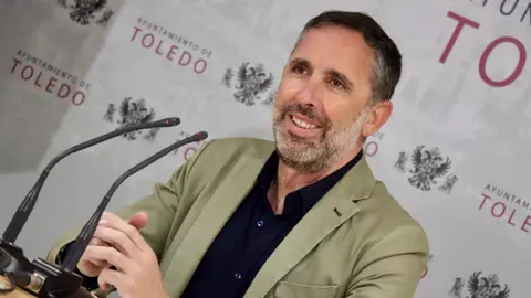 Iñaki Jimenez en rueda de prensa