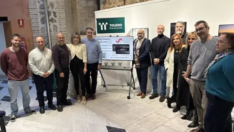 equipo de cultura presentacion nueva web San Clemente