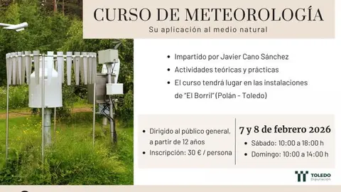 cartel curso de meteorologia