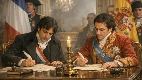 Firma del Tratado de Aranjuez