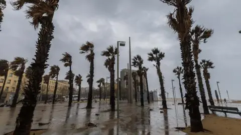 Alerta m&aacute;xima por viento en Catalu&ntilde;a