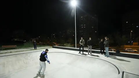 Visita pista skate y calistenia