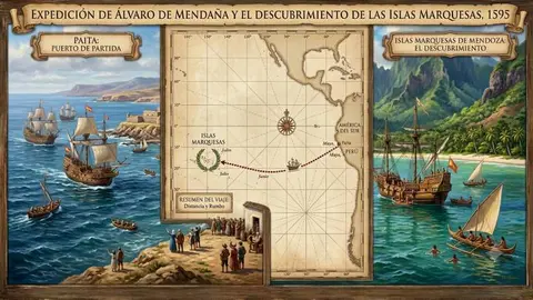 descumbrimiento de las Islas Marquesas