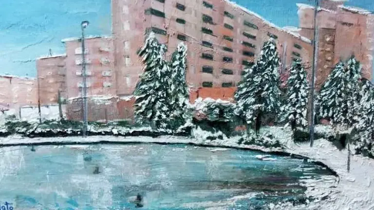 Oscar, Rotonda de los patos durante la Filomena