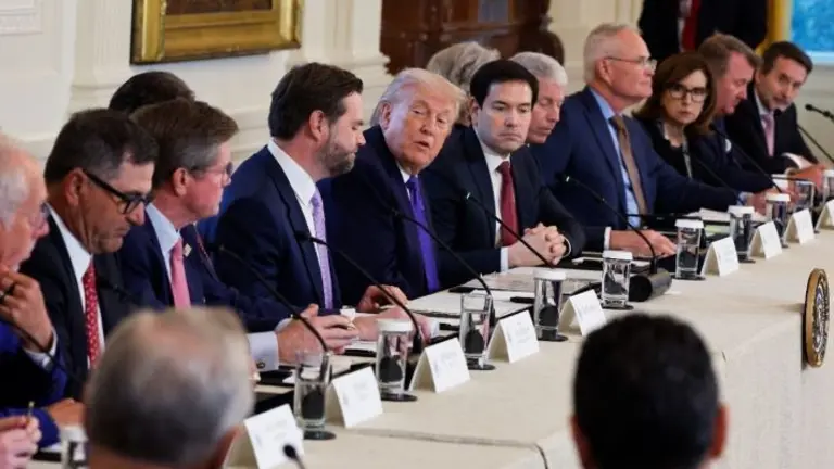 Trump con petroleras