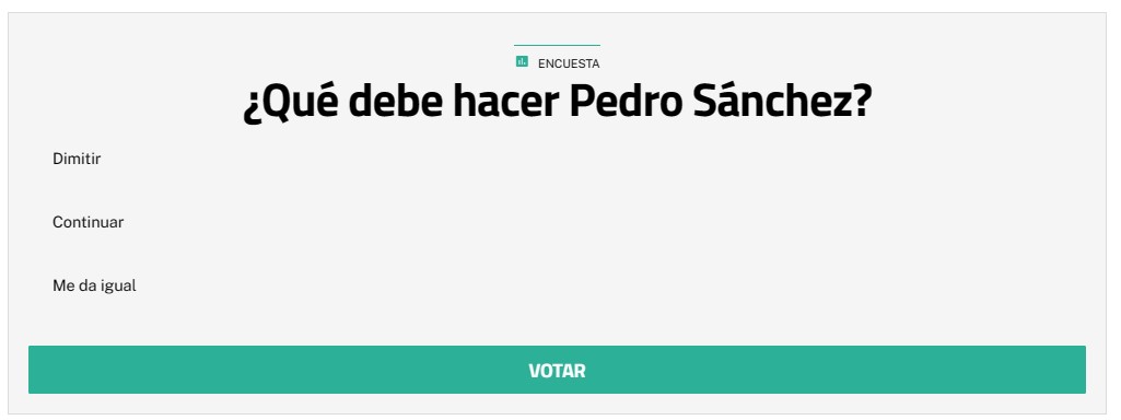 ¿Qué debe hacer Pedro Sánchez?