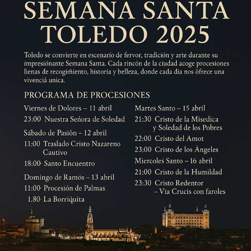 Semana Santa Toledo 2025