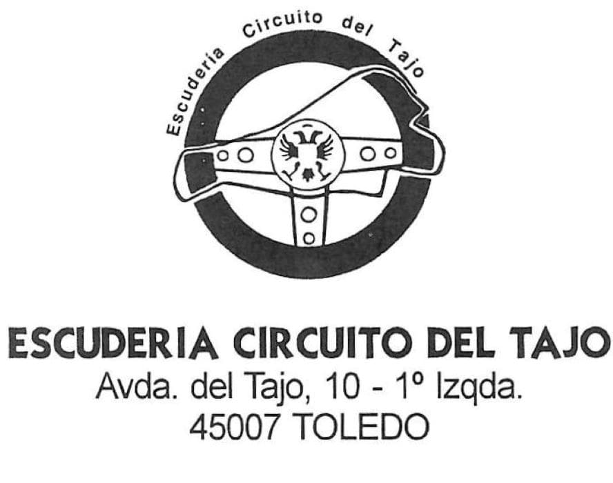 Escudo escudería circuito del Tajo