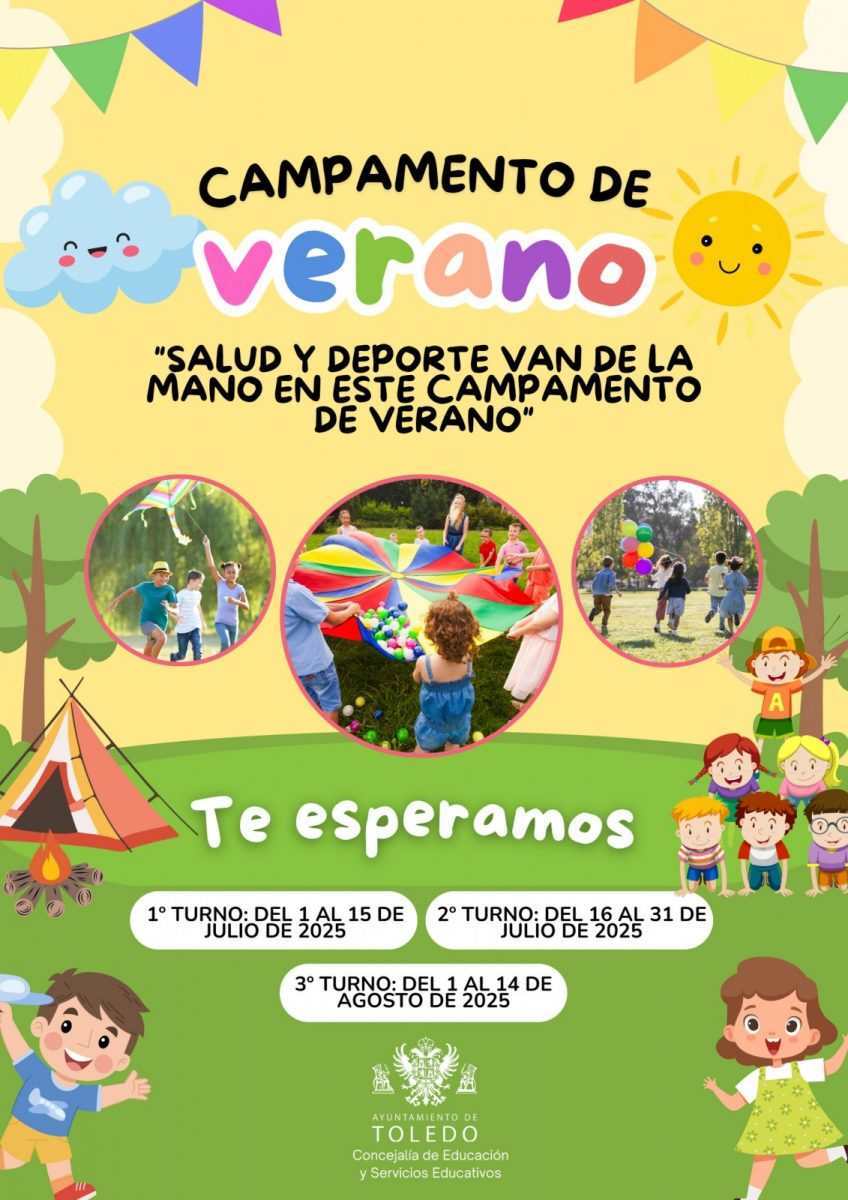 Cartel del Campamento de verano
