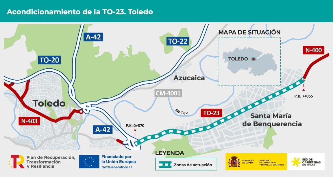 Acondicionamiento de la TO-23. Toledo