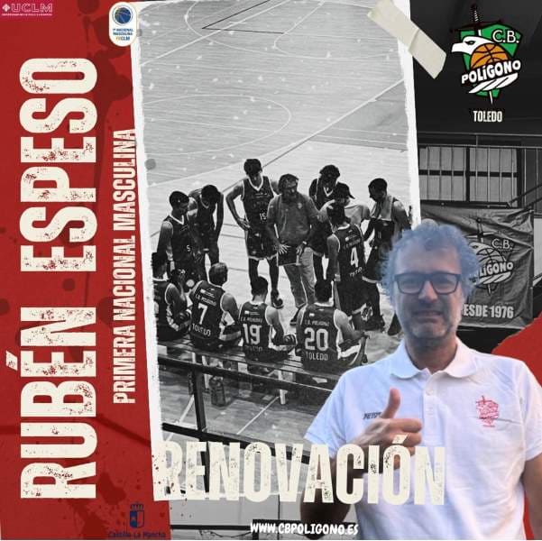 Ruben Espeso, entrenador 1ª Nacional masculina