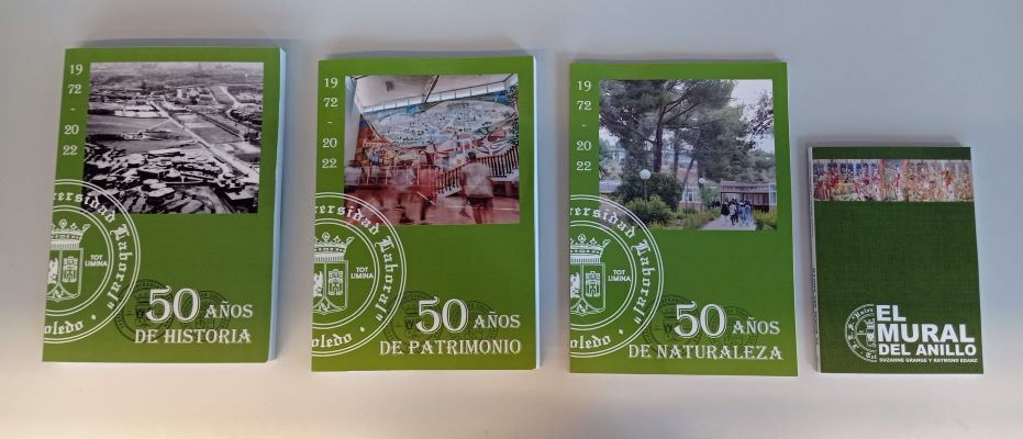 Libros presentados que resumen los 50 años de la Universidad Laboral de Toledo