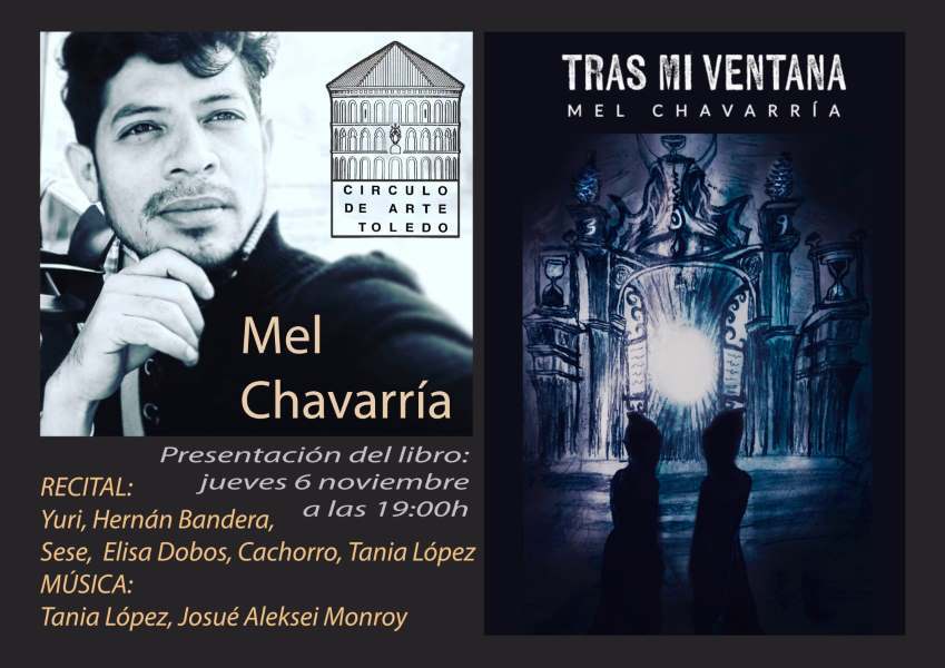 Presentación 06 de noviembre. 19.00h. Círculo de Arte Toledo