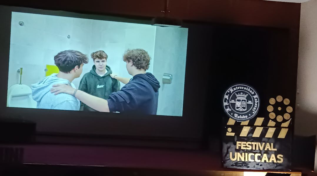 Escena de uno de los cortometrajes proyectados en el Festival UNICCAAS